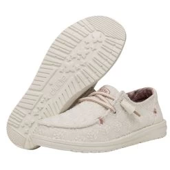 Wendy Stretch Boho Fleur - Sand -Online Shoe Store 40082 202 WENDYSTRETCHBOHOFLUER SAND PAIRBOTTOM