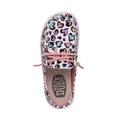 Wendy Youth - White Leopard -Online Shoe Store 40106 9CF WENDYYOUTHCAT WHITELEOPARD LEFTTOP