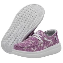 Wendy Youth Rise Eyelet - Violet -Online Shoe Store 40108 508 WENDY YOUTH RISE EYELET VIOLET LEFT 3