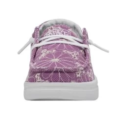 Wendy Youth Rise Eyelet - Violet -Online Shoe Store 40108 508 WENDY YOUTH RISE EYELET VIOLET LEFT 4
