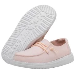 Wendy Youth Slub Canvas - Pink -Online Shoe Store 40143 680 WENDY YOUTH SLUB CANVAS PINK LEFT 3