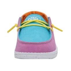 Wendy Youth Slub Canvas - Color Block -Online Shoe Store 40143 9CI WENDY YOUTH SLUB CANVAS COLOR BLOCK LEFT 4