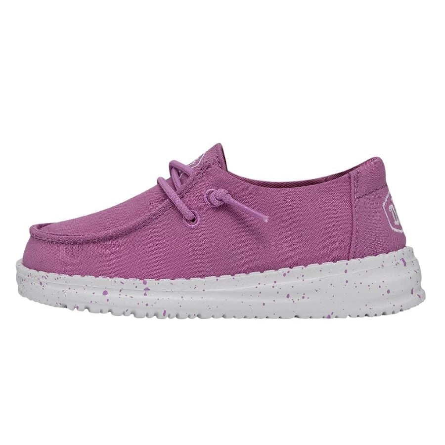 Wendy Toddler Slub Canvas - Violet 3 Wendy Toddler Slub Canvas - Violet
