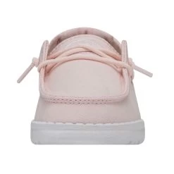 Wendy Toddler Slub Canvas - Pink -Online Shoe Store 40144 680 WENDYTODDLERSLUBCANVAS PINK LEFTFRONT