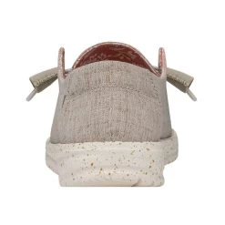 Wendy Chambray Wide - White Nut -Online Shoe Store 40151 2BK WENDYCHAMBRAYWIDE WHITENUT LEFTBACK 2