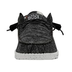 Wally Sox Stitch Wide - Black White 11 Wally Sox Stitch Wide - Black White -Online Shoe Store 40161 0YH WALLYSOXSTITCH BLACKWHITE LEFTFRONT 1