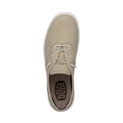 Conway Craft - Taupe 15 Conway Craft - Taupe -Online Shoe Store 40179 100 CONWAYMCRAFTLINEN WHITE LEFTTOP
