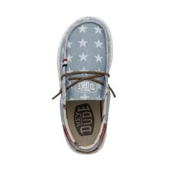 Wally Youth Americana - Denim Star -Online Shoe Store 40479 4NR WALLYAMERICANAYOUTH DENIMSTAR LEFTTOP