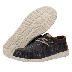 Wally Jersey - Charcoal -Online Shoe Store FW23 M 40169 025 WALLY JERSEY CHARCOAL LEFT PAIROUTSOLE