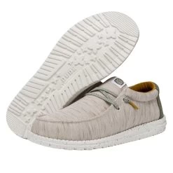 Wally Jersey - Taupe -Online Shoe Store FW23 M 40169 214 WALLY JERSEY TAUPE LEFT PAIROUTSOLE