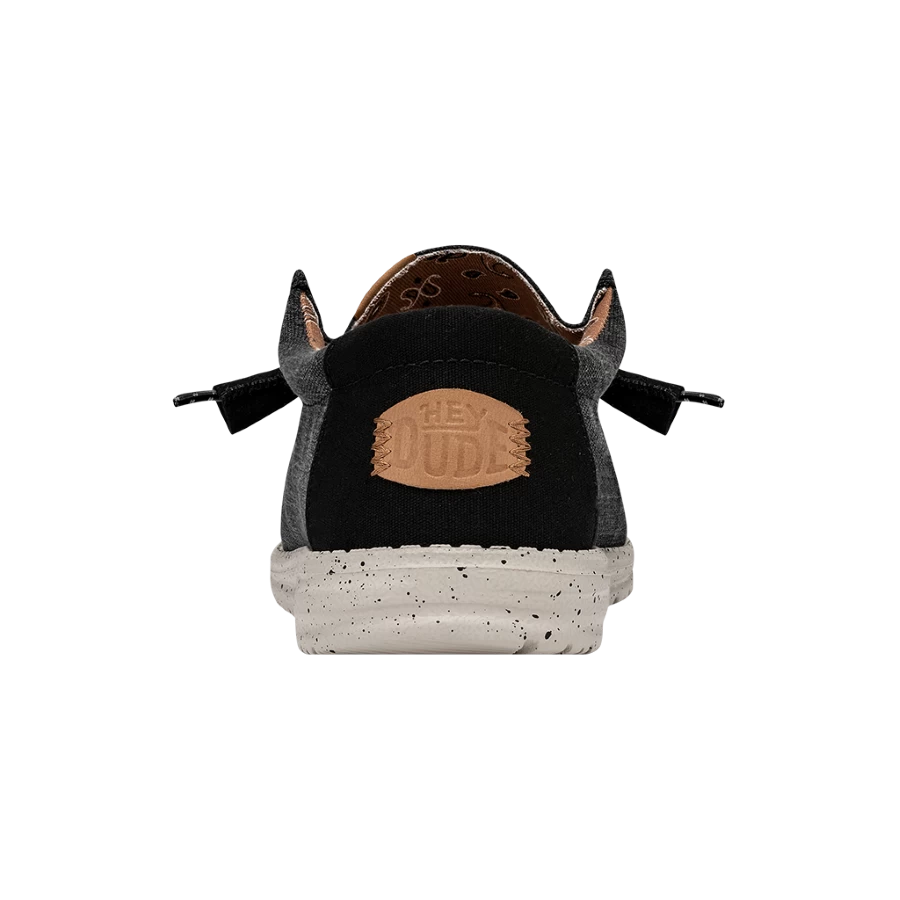 Wally Washed Canvas - Black 7 Wally Washed Canvas - Black - Image 5