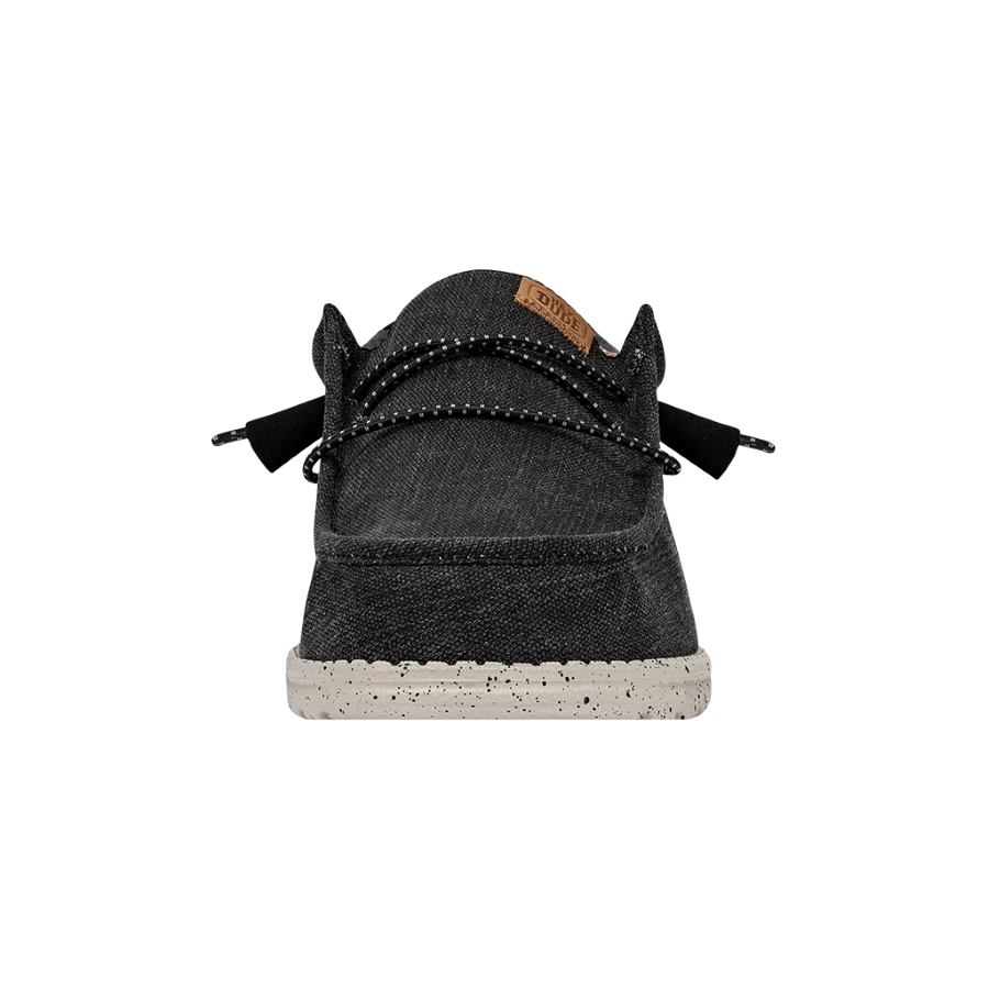 Wally Washed Canvas - Black 6 Wally Washed Canvas - Black - Image 4