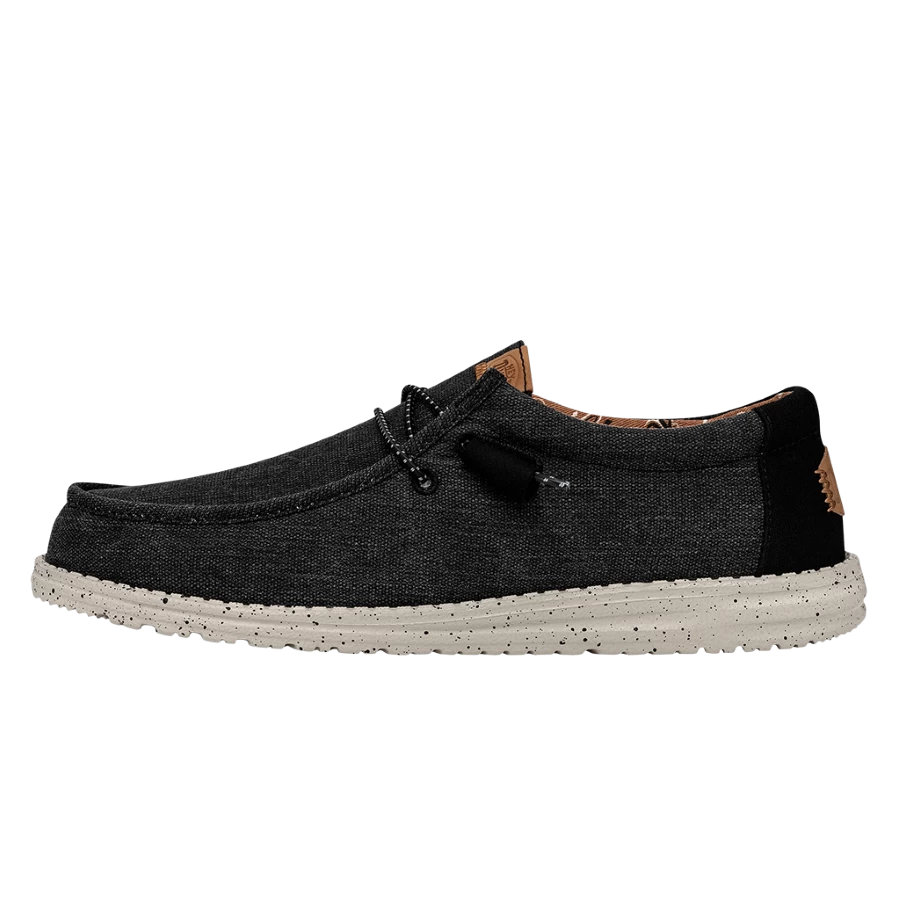 Wally Washed Canvas - Black 3 Wally Washed Canvas - Black