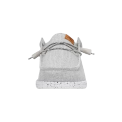 Wally Washed Canvas - Light Grey 11 Wally Washed Canvas - Light Grey -Online Shoe Store FW23 M 40296 007 WALLY WASHED CANVAS LIGHT GREY LEFT FRONT