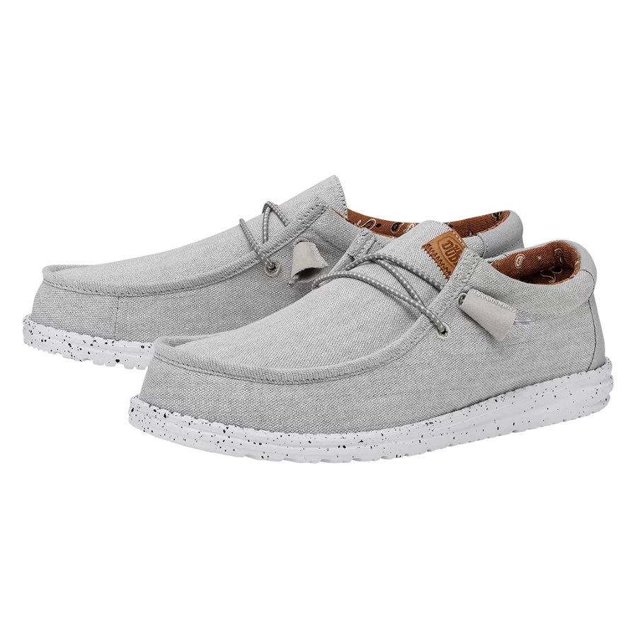 Wally Washed Canvas - Light Grey 4 Wally Washed Canvas - Light Grey - Image 2
