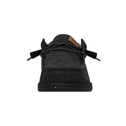 Wally Washed Canvas - Black/Black 11 Wally Washed Canvas - Black/Black -Online Shoe Store FW23 M 40296 060 WALLY WASHED CANVAS BLACK BLACK LEFT FRONT