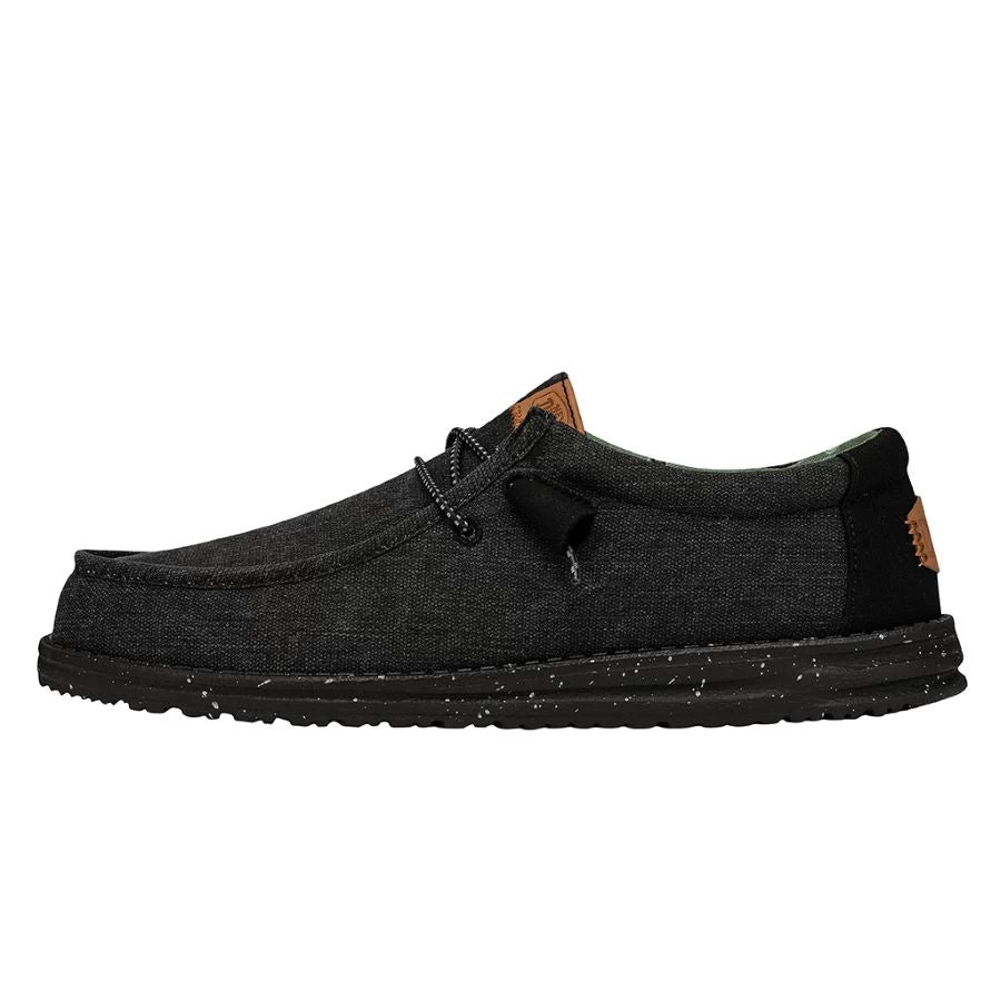 Wally Washed Canvas - Black/Black 3 Wally Washed Canvas - Black/Black