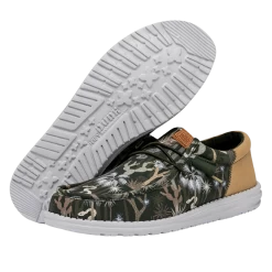 Wally Funk Oasis - Green -Online Shoe Store FW23 M 40397 315 WALLY FUNK OASIS GREEN LEFT PAIROUTSOLE