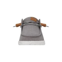 Wendy Washed Canvas - Grey -Online Shoe Store FW23 W 40297 030 WENDY WASHED CANVAS GREY LEFT FRONT