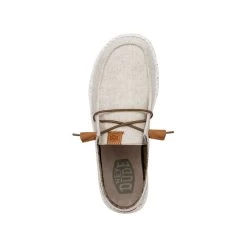 Wendy Washed Canvas - Cream 13 Wendy Washed Canvas - Cream -Online Shoe Store FW23 W 40297 13R WENDY WASHED CANVAS CREAM LEFT TOP