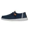 Wendy Washed Canvas - Navy -Online Shoe Store FW23 W 40297 410 WENDY WASHED CANVAS NAVY LEFT PROFILE