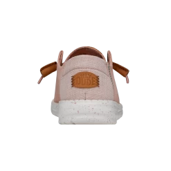 Wendy Washed Canvas - Rose Dust -Online Shoe Store FW23 W 40297 6WK WENDY WASHED CANVAS ROSE CLOUD RIGHT BACK