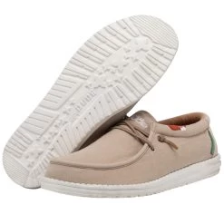 Wally Washed - Tan -Online Shoe Store SS22 M 111521700 WALLY WASHED TAN LEFT 3